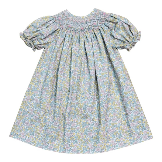 Yvonne Floral Smocked Dress