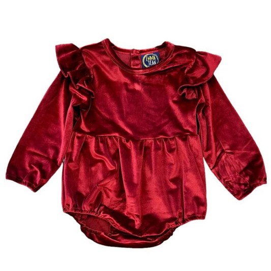 Everly L/S Velvet Bubble