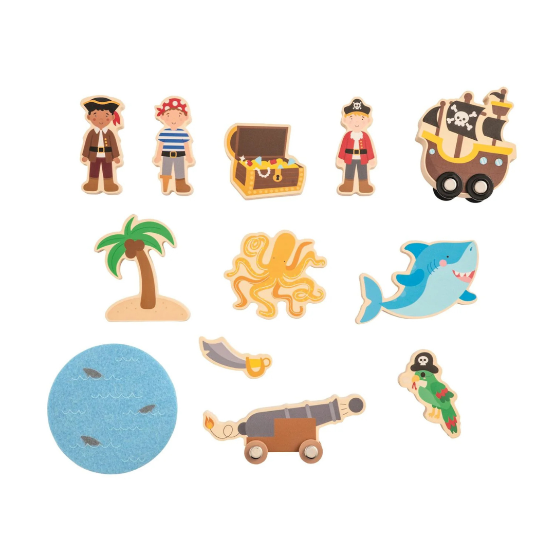 Pirate Wood Toy Set
