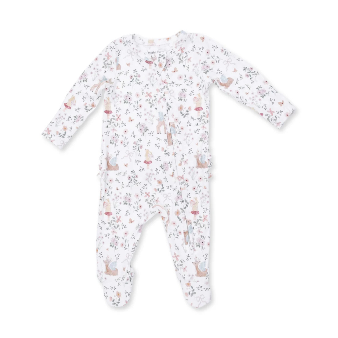 Enchanted Woodland Ruffle Footie