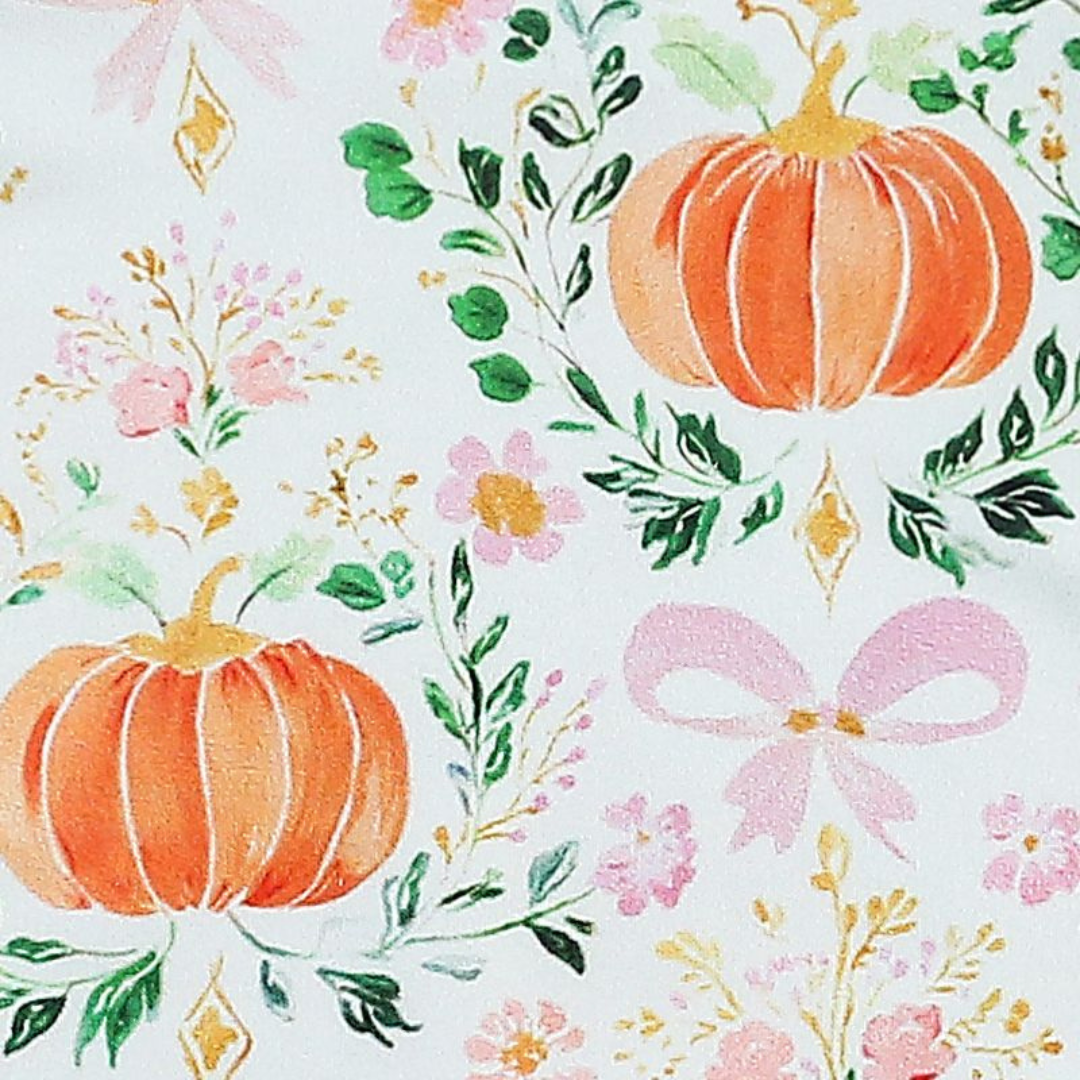 Pumpkin Patch Velvet Girls Set