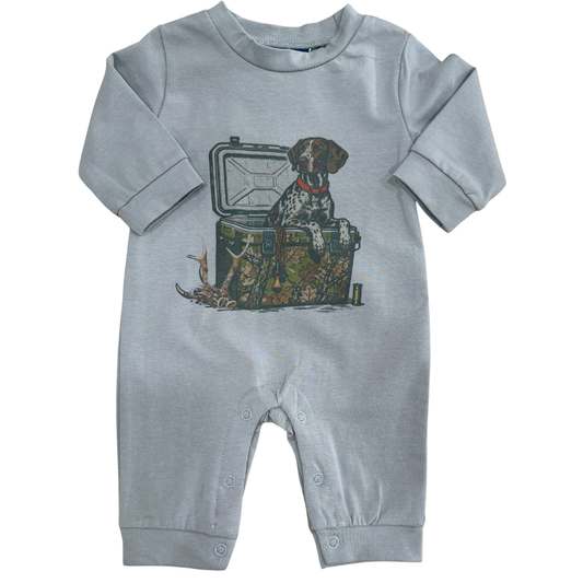Cooler Pup L/S Boys Romper