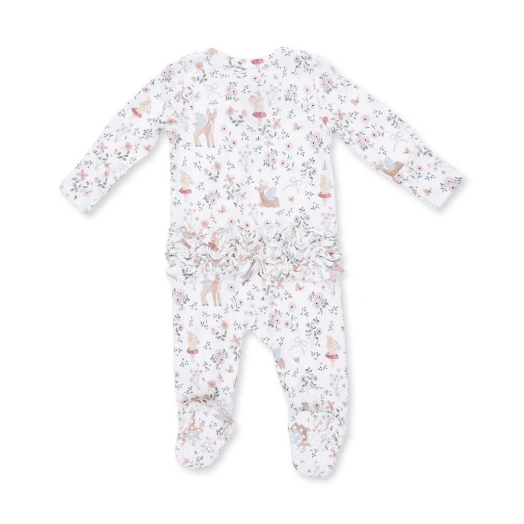 Enchanted Woodland Ruffle Footie