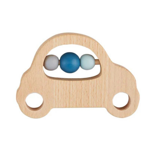 Wooden Teether Rattle