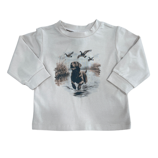 Hunting Buddy L/S Boys T-Shirt