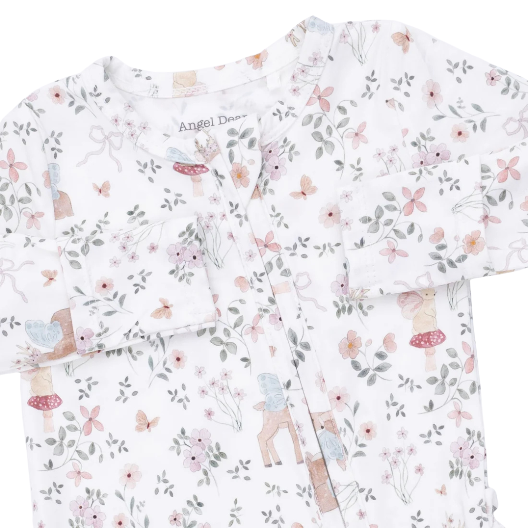 Enchanted Woodland Ruffle Footie
