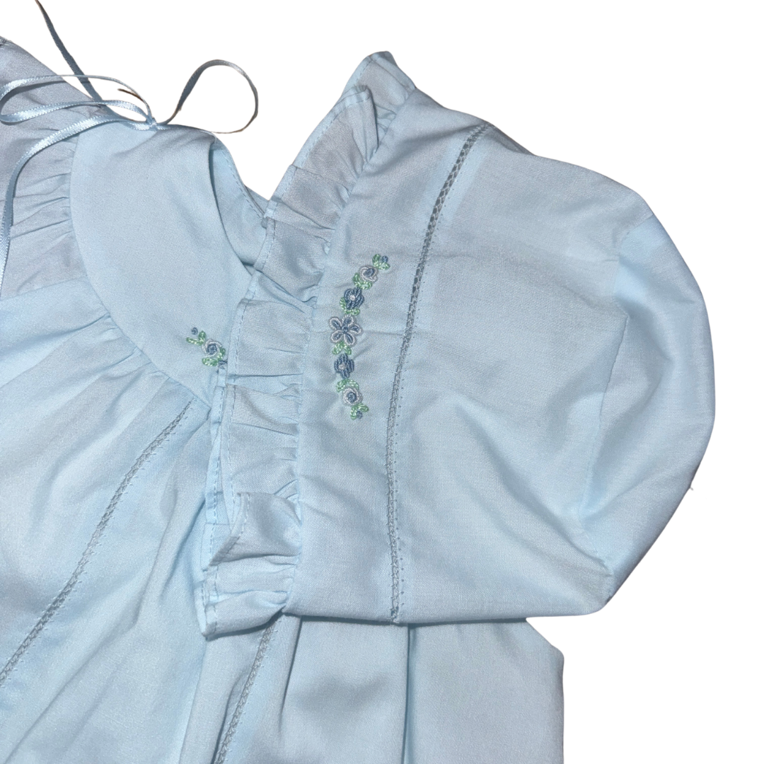 Blue Waves Faldon Dress