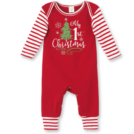 My First Christmas Romper