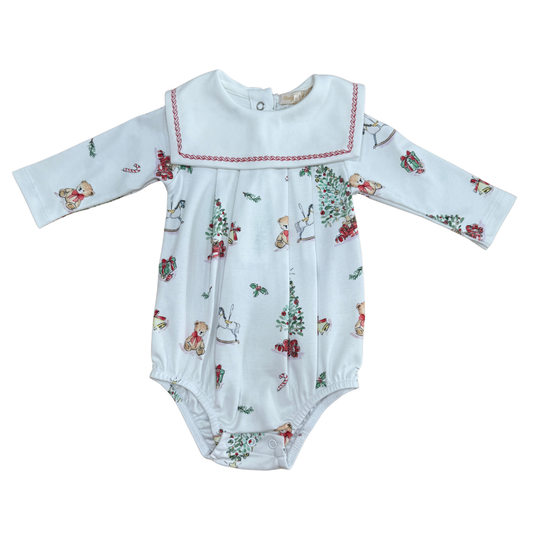 Christmas Tree Bubble with Bib Collar
