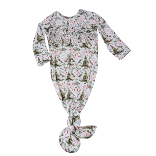 Sugar Pine Ruffle Knotted Gown