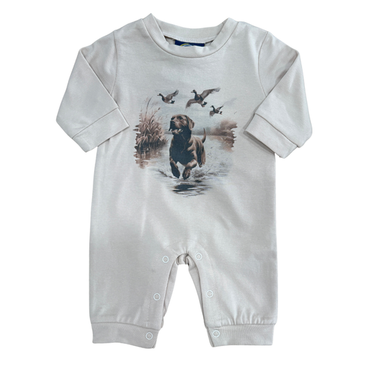 Hunting Buddy L/S Boys Romper