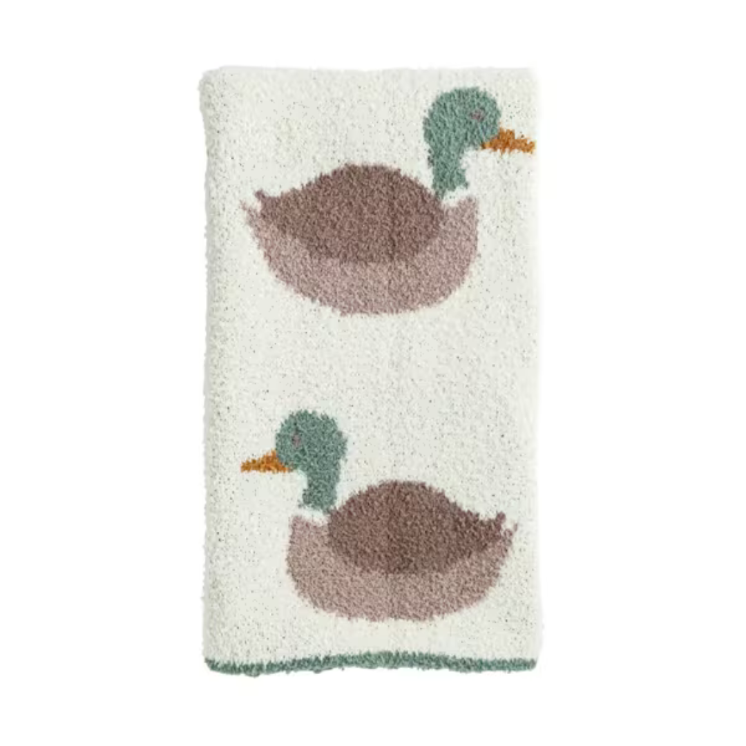 Mallard Chenille Blanket