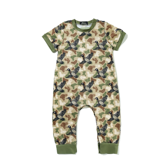 Camo Duck Romper