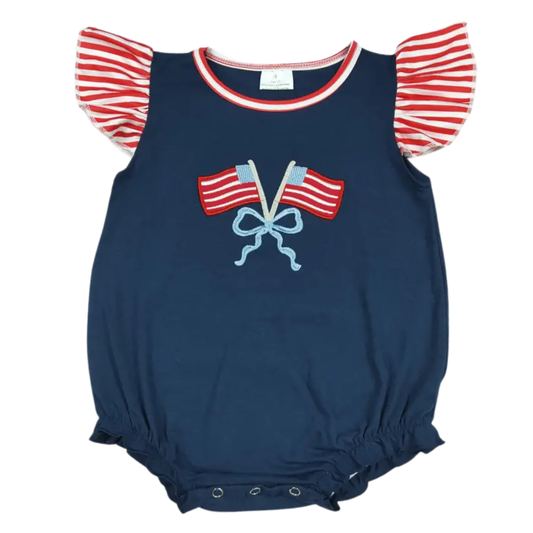 Patriotic Girls Bubble