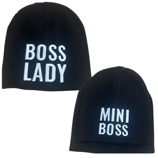 Boss Matching Beanie