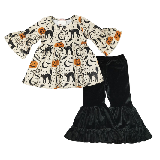 Hallows Eve Velvet Girls Set
