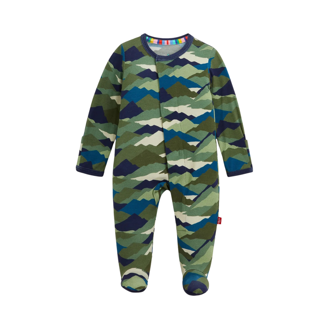 Camo Peak Footie