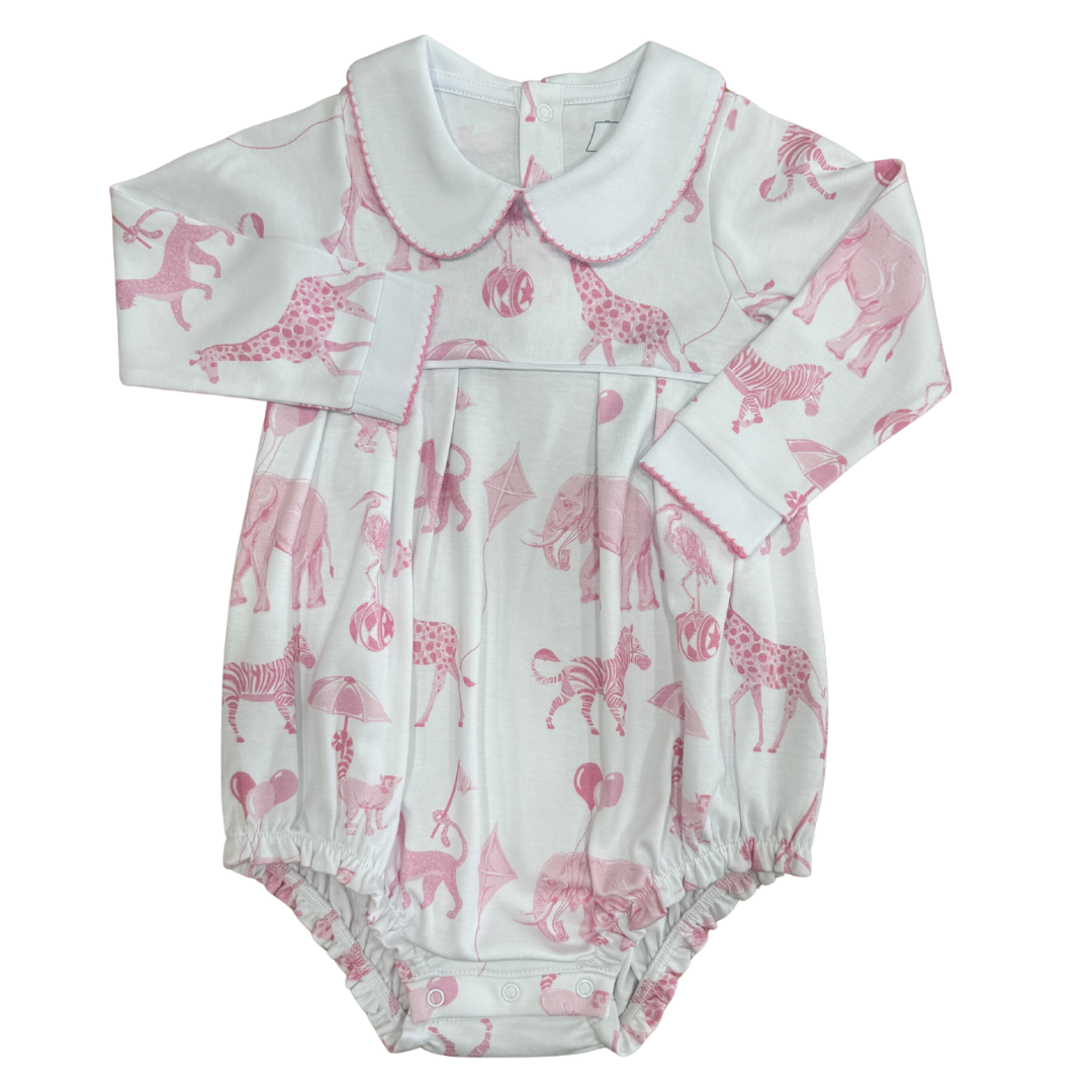Pink Chinoiserie Long Sleeve Bubble