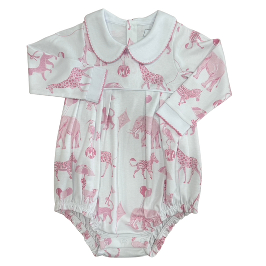 Pink Chinoiserie Long Sleeve Bubble