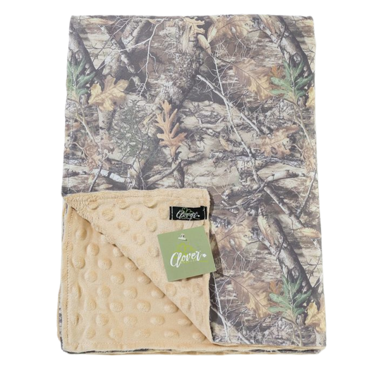 Washed Camo Blanket