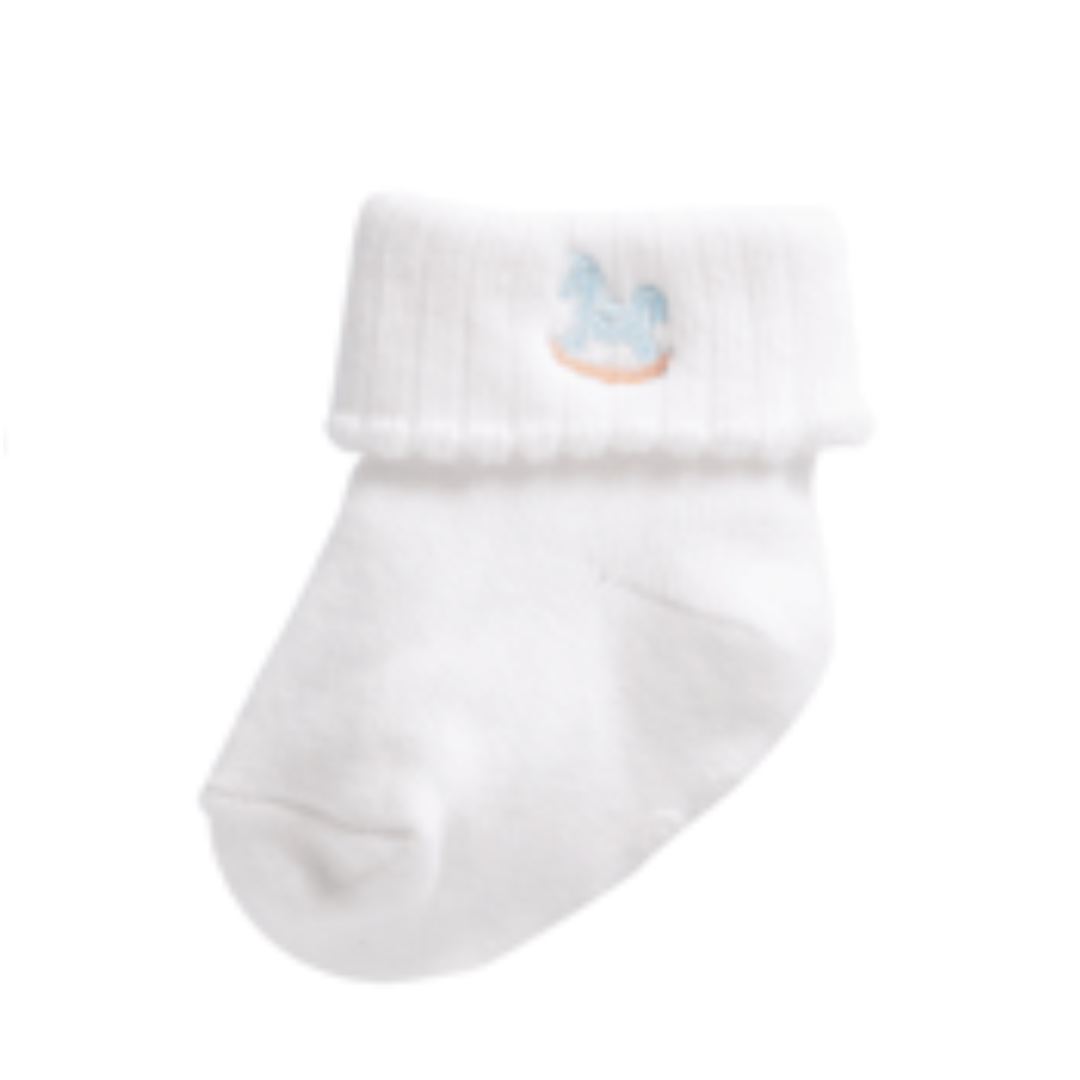 Turn Cuff Boy Socks