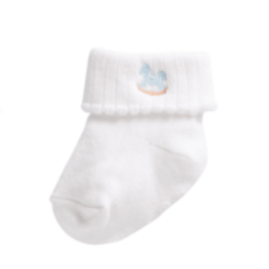 Turn Cuff Boy Socks