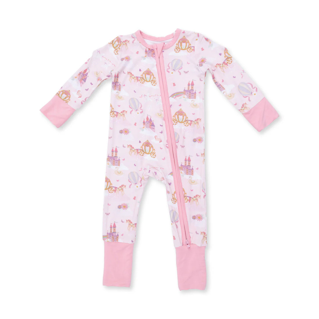 Princess Unicorns & Castle Convertible Zippy