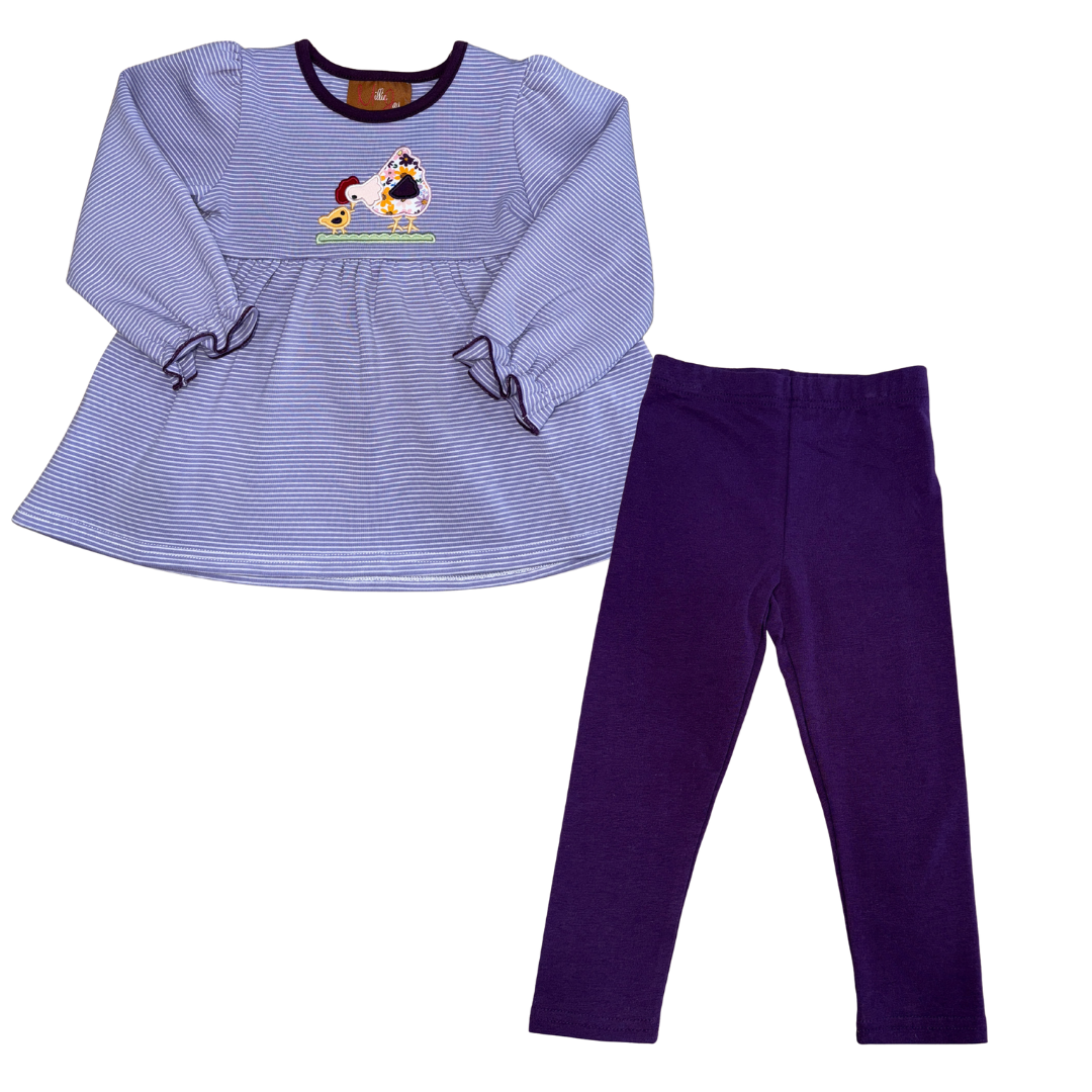 Cassie the Chicken Legging Set