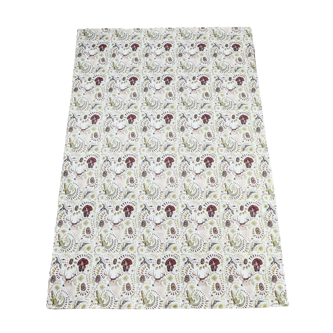 Hunting Tracks Blanket