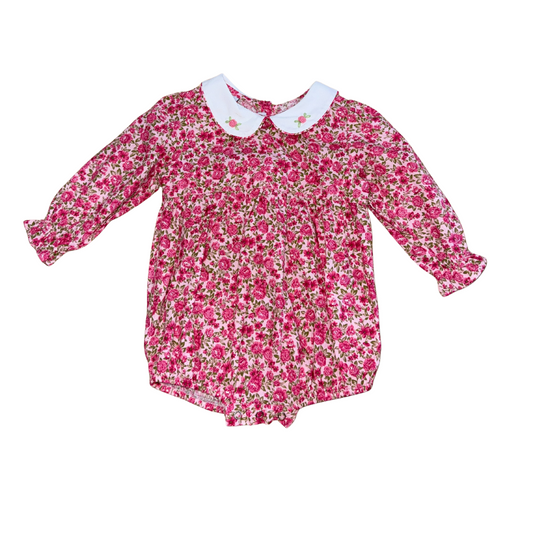 Regina Hot Pink Floral Bubble