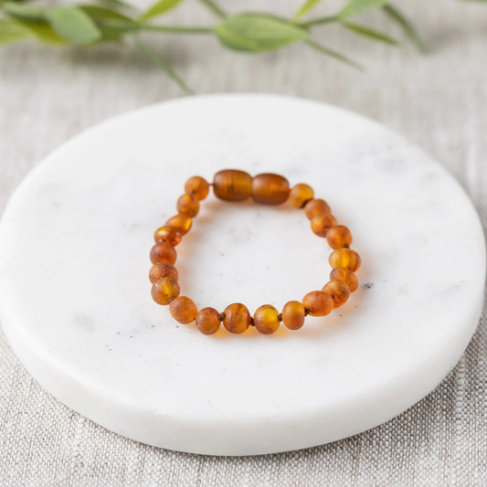 Raw Amber Child Bracelet