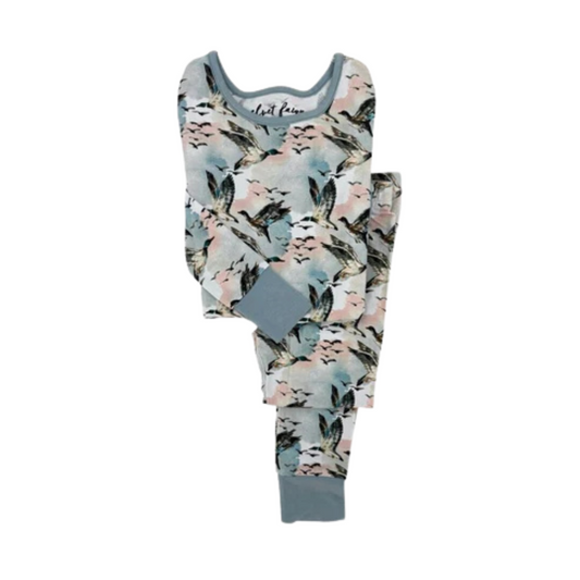 Mallard Sky L/S Pajama Set