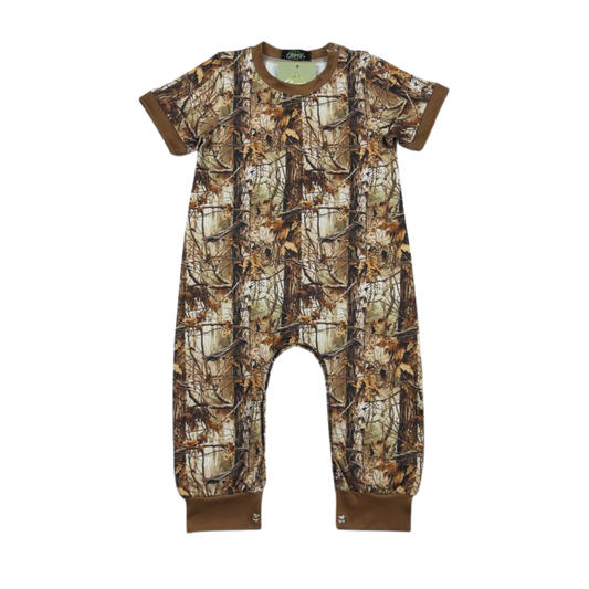 Tree Camo Romper