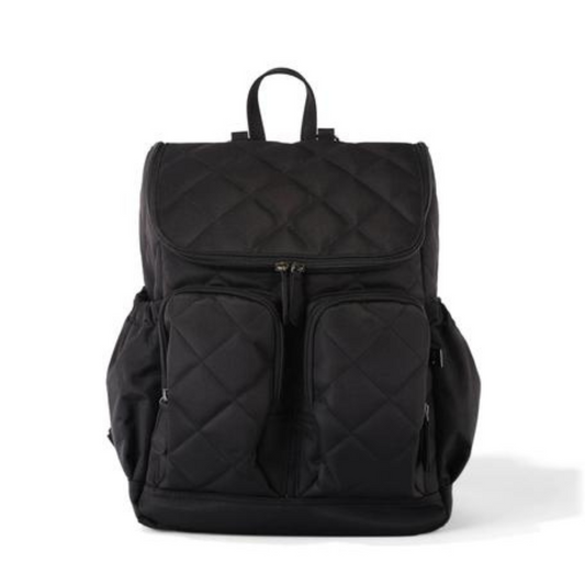 Black Diamond Quilt Signature Nappy Backpack