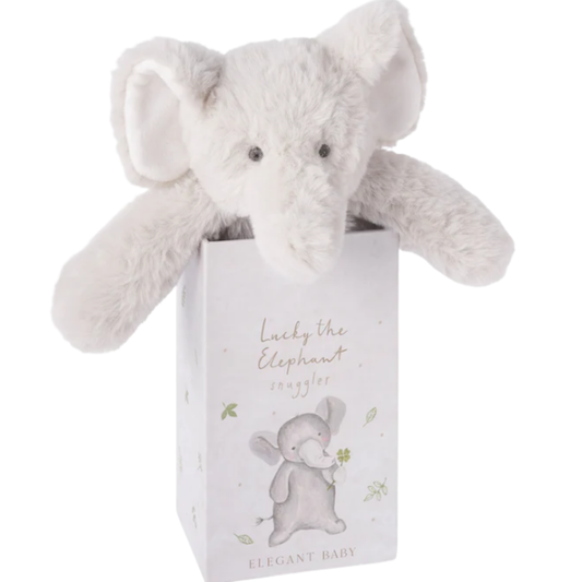 Lucky the Elephant Snuggler