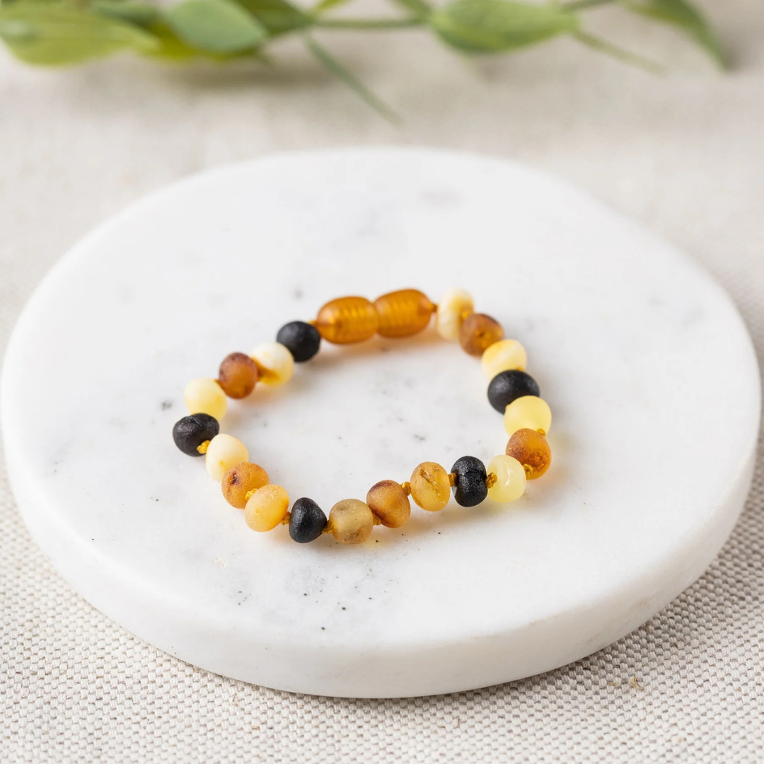 Raw Amber Child Bracelet