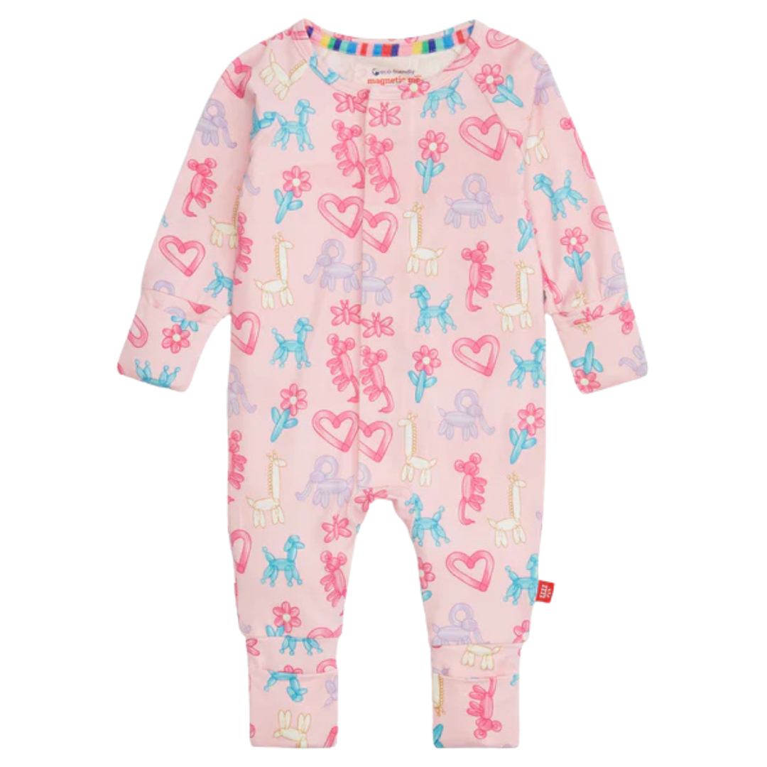 Pink Party Animals Glow in the Dark Coverall