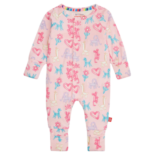 Pink Party Animals Glow in the Dark Coverall