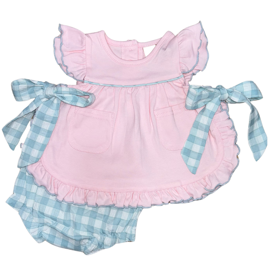 Harlow Tie Bloomer Set