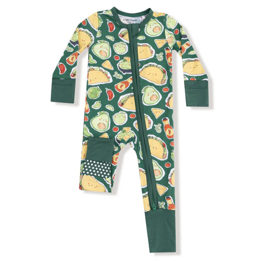 Happy Tacos Convertible Romper