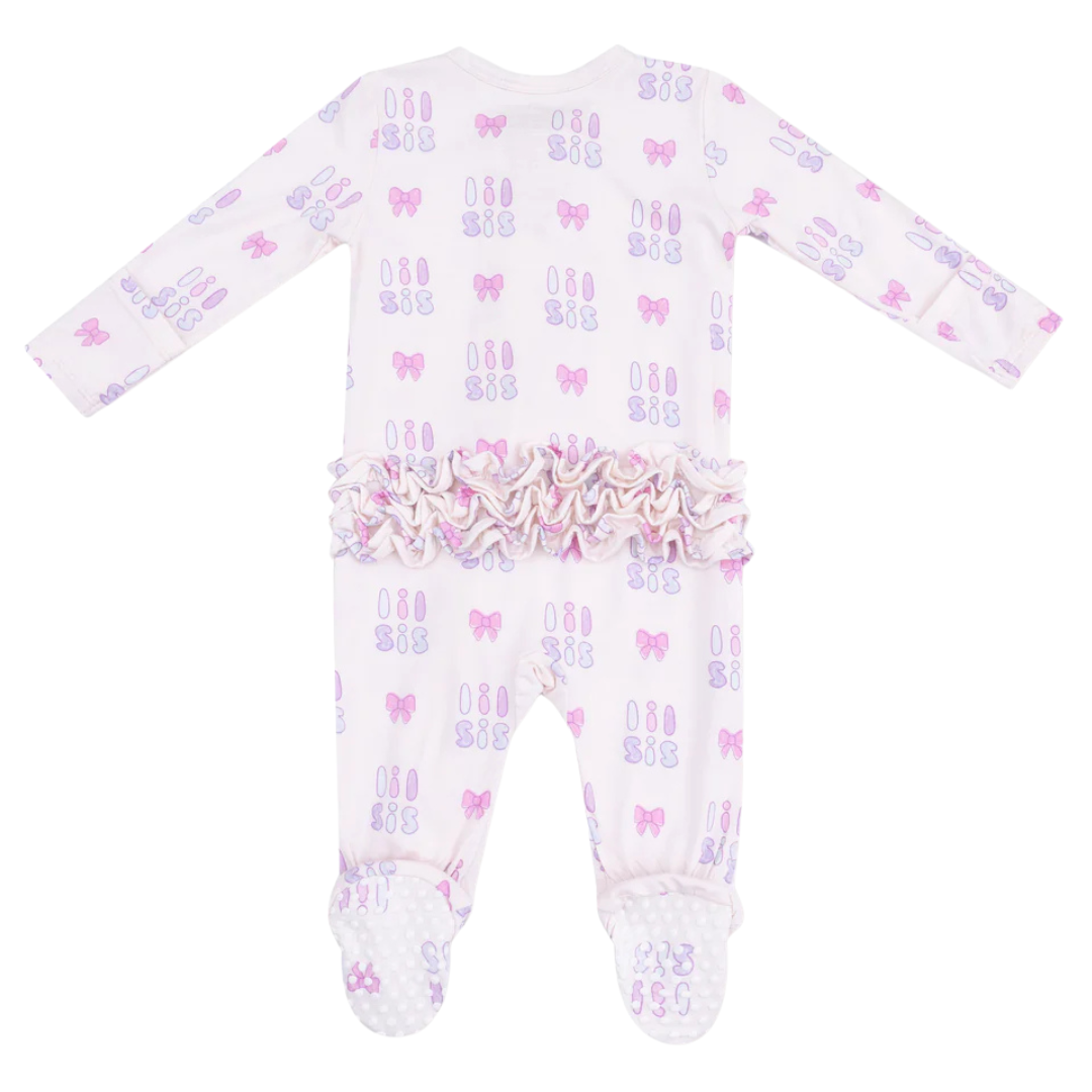 Lil Sis Ruffle Footie
