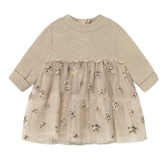 Leopard Stars Tulle Dress