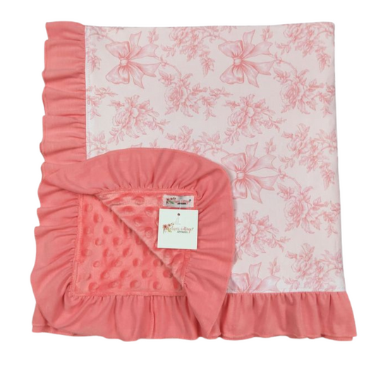 Rouge Waverly Blanket