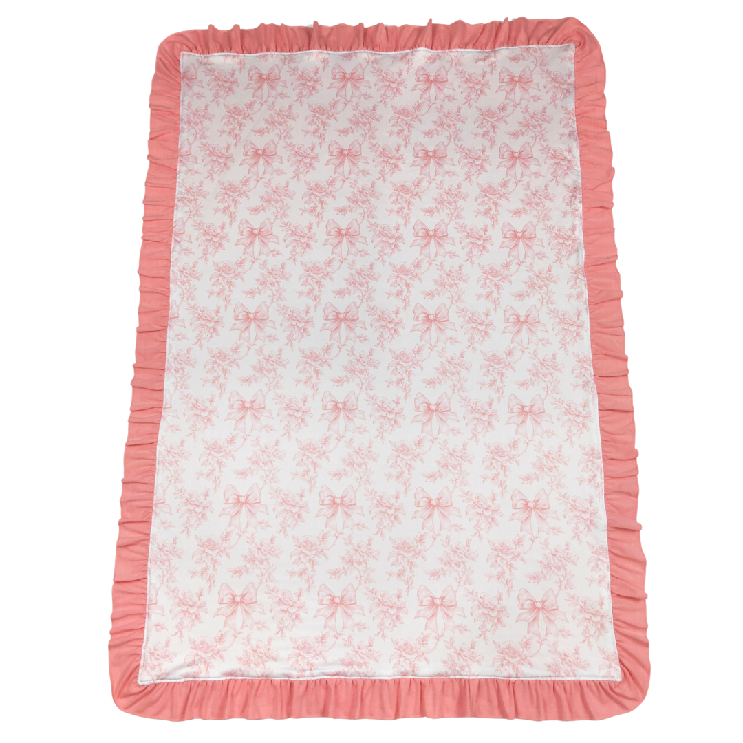 Rouge Waverly Blanket