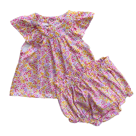 Sunshine Floral Bloomer Set