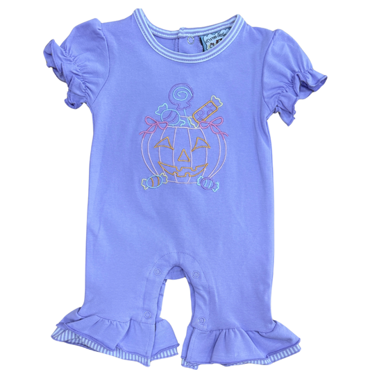 Trick or Treat Ruffle Romper