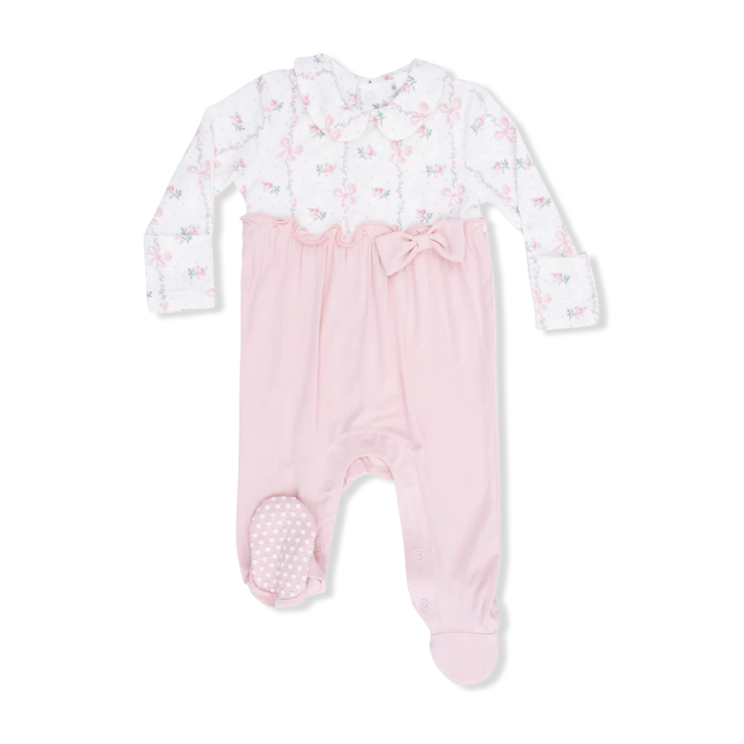 Dainty Buds & Bows Footie