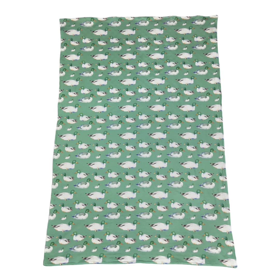 Green Mallard Blanket