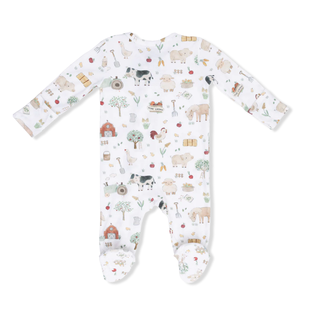 Cute Farm Animals Footie