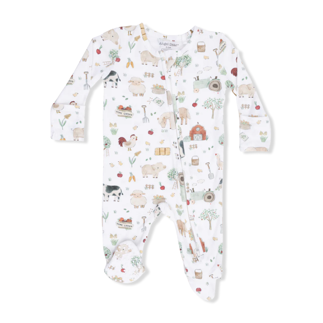 Cute Farm Animals Footie